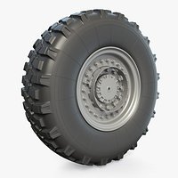 M1126 Stryker APC Wheel High-Poly