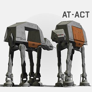 at-act walker 3d model