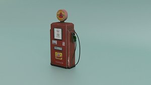 3D Gaz pump model