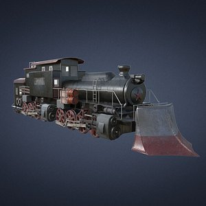 3D locomotive train
