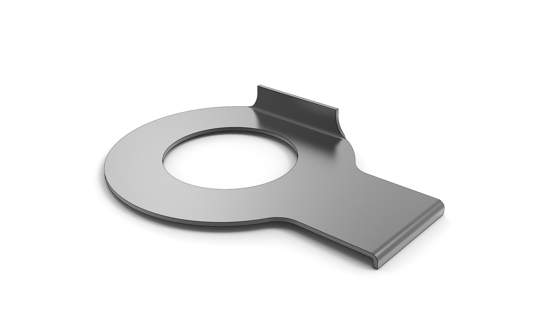 Locking tab washer model TurboSquid 1525241