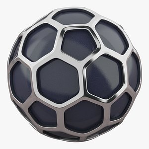 Hexagon Silver Ball