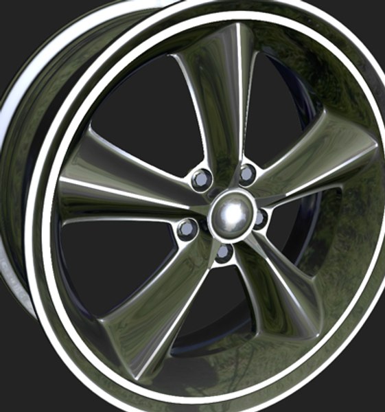 wheels rim 3d obj