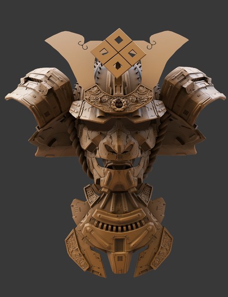 modelo 3d Samurai - TurboSquid 2098454