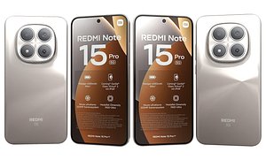 3D Xiaomi REDMI Note 15 Pro 5G Brown