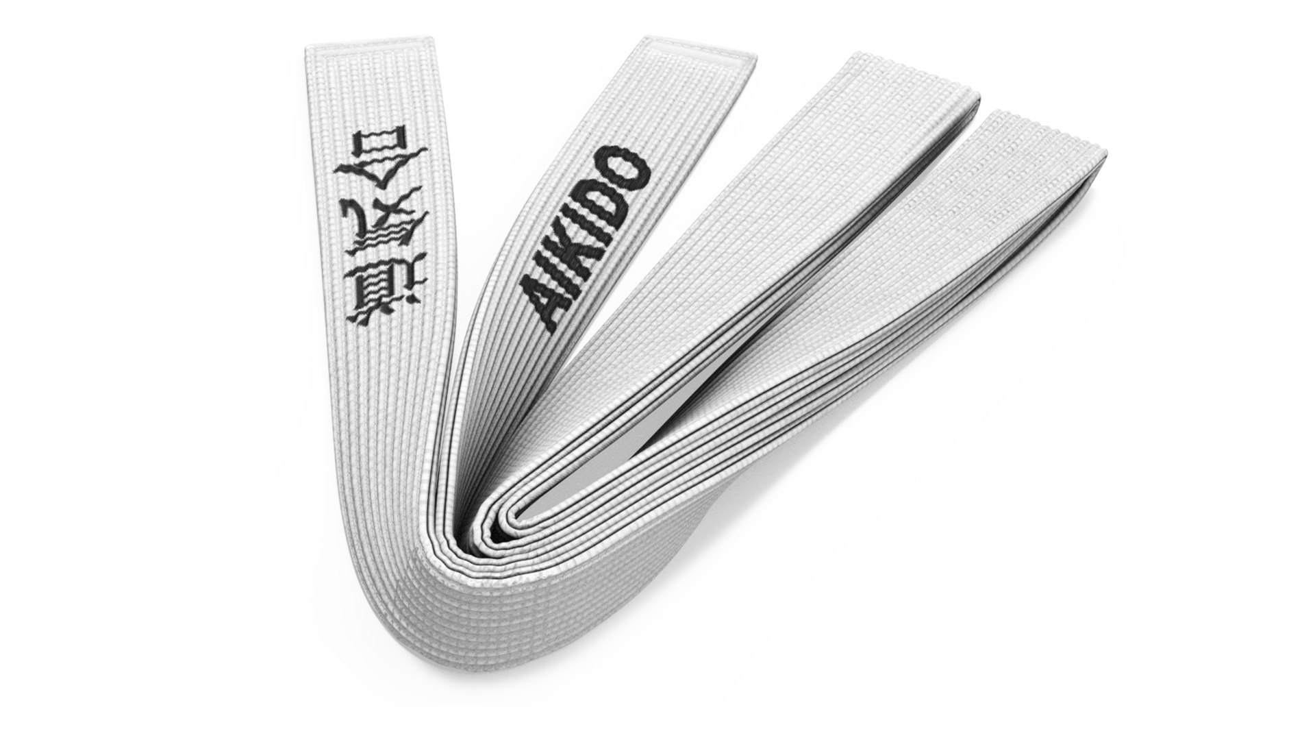 White Aikido Belt Obi 3D - TurboSquid 2132420, image size:1920x1080