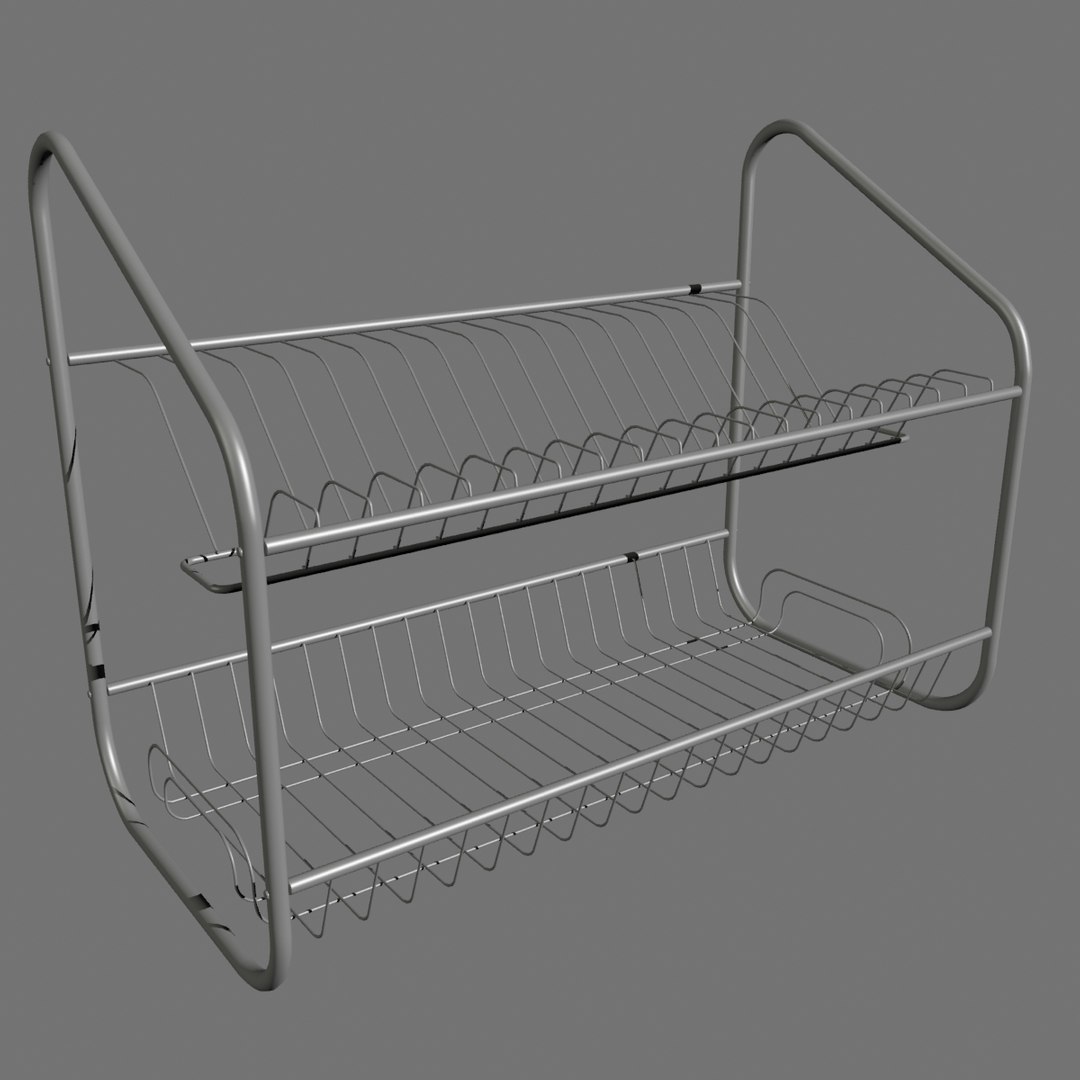 3d wire rack model