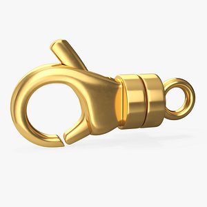 Lobster Claw Golden Bracelet Clasp