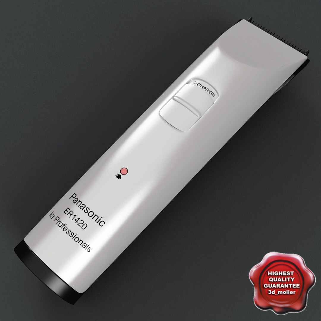 Hair Trimmer Panasonic Er-1410 3d Max