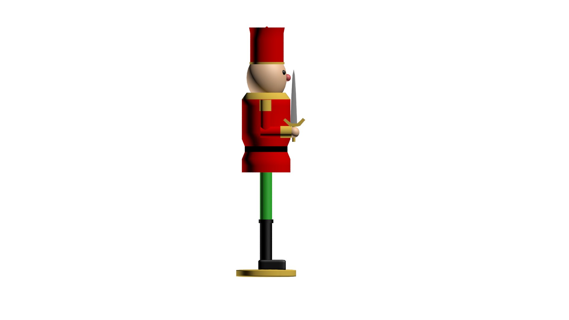 Free Toy Soldier 3D Model TurboSquid 2008754