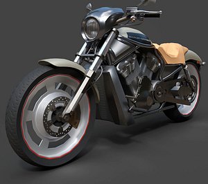 Harley-Davidson Night Rod Special - Ultra High-Poly 3D Model 3D model