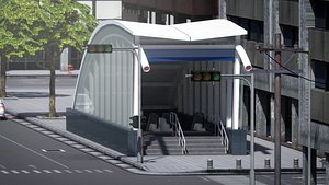 Krt Formosa Boulevard Station 3D model