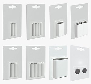 battery package pack 3D model