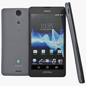 black sony xperia gx max