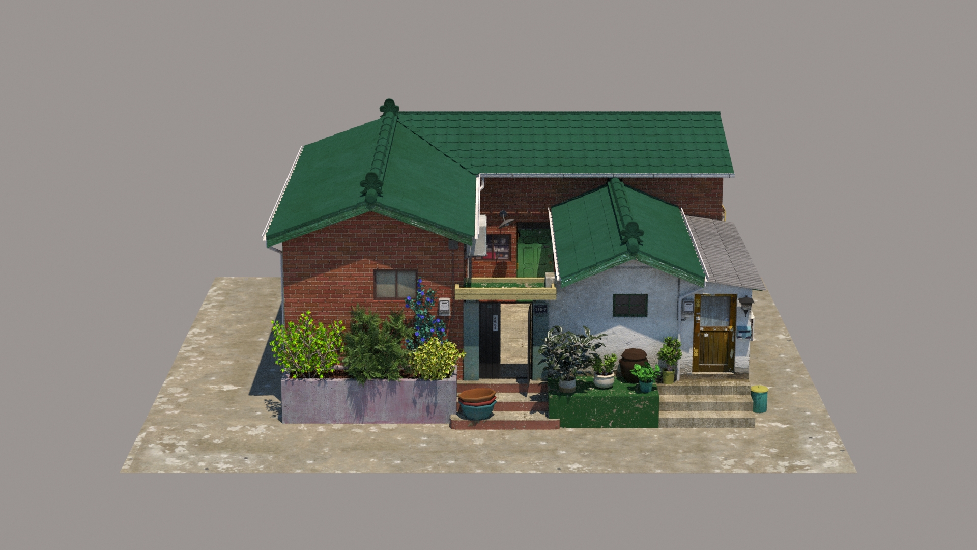 3D Korean Twin Houses model https://p.turbosquid.com/ts-thumb/r7/AXgYT4/zo/kth/jpg/1654588797/1920x1080/turn_fit_q99/4d27f6e05ea9b3ed663156ab98671fdcc3fdd893/kth-1.jpg