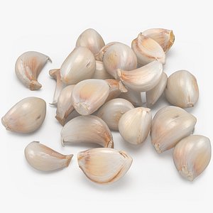 Garlic Clove Pile model
