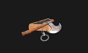 Axe with box