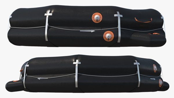 modelo 3d Balsa salvavidas inflable flotante - TurboSquid 2315020