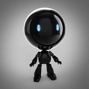 robotboy cartoon robot character 3D Model in Robot 3DExport