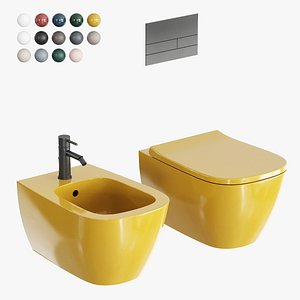 Alice Ceramica Wunder Wall-Hung WC 3D