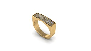 Ring pave on top