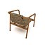 La silla decorativa moderna Low-poly modelo 3D
