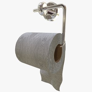 toilet paper rack 3D model