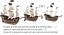 Galleon dos desenhos animados