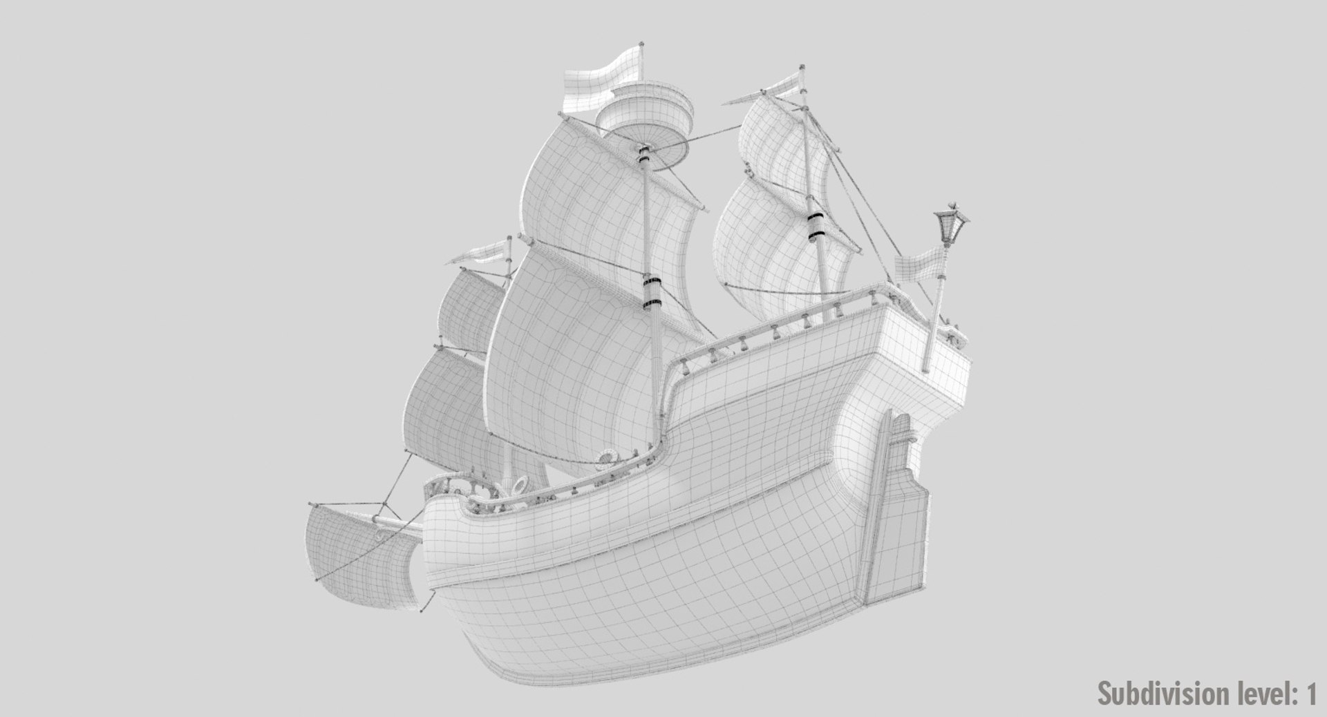 3D cartoon galleon model https://p.turbosquid.com/ts-thumb/r7/aBx37E/CP6S50lY/w10/jpg/1537026189/1920x1080/fit_q87/b359f8aabf22af2a48b9a8a03b8729be7be9beca/w10.jpg