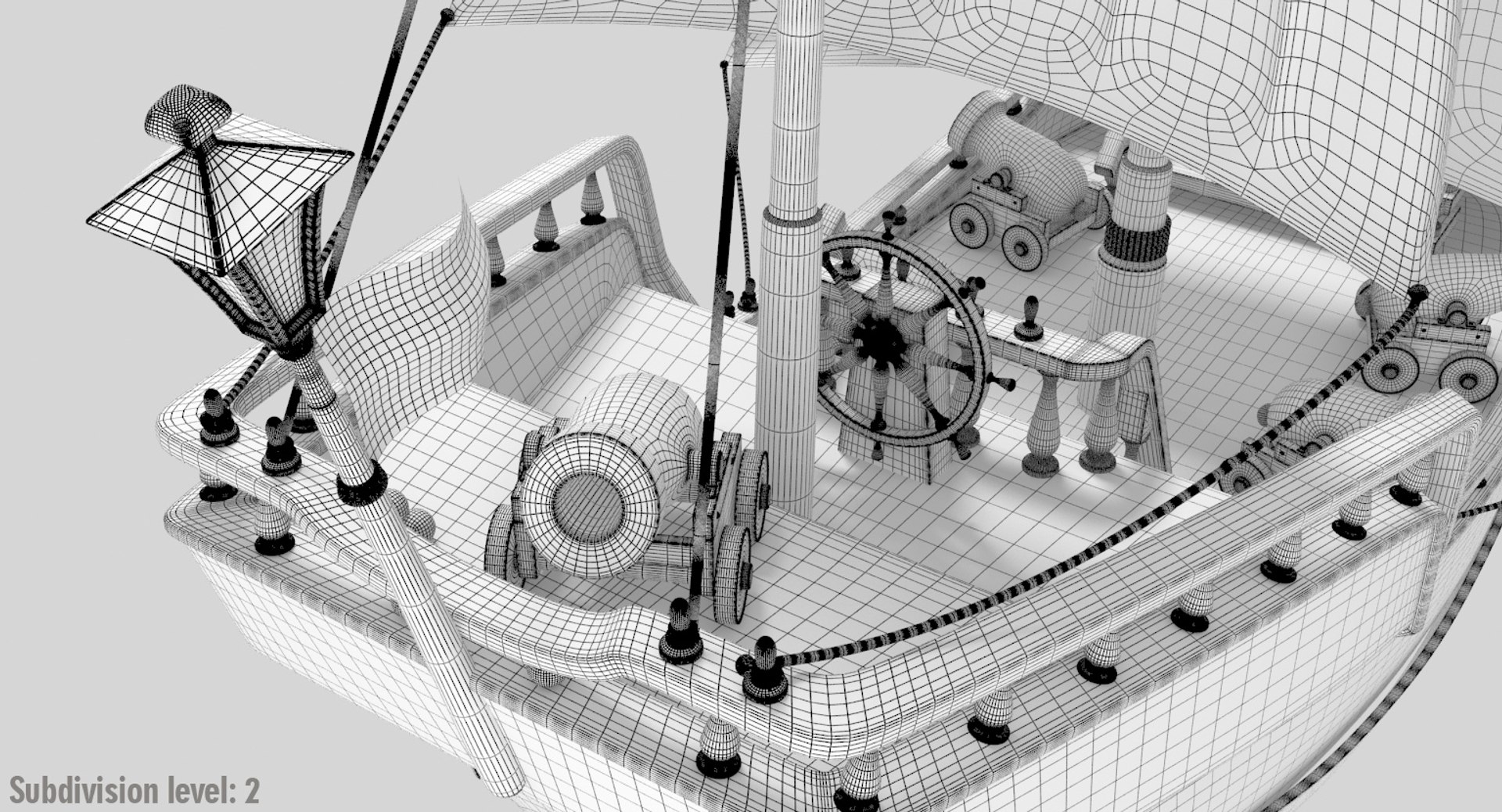 3D cartoon galleon model https://p.turbosquid.com/ts-thumb/r7/aBx37E/fdN2e0o9/w14/jpg/1537026189/1920x1080/fit_q87/c1b3a1065961334417c525b9d018ab838a7aac8e/w14.jpg