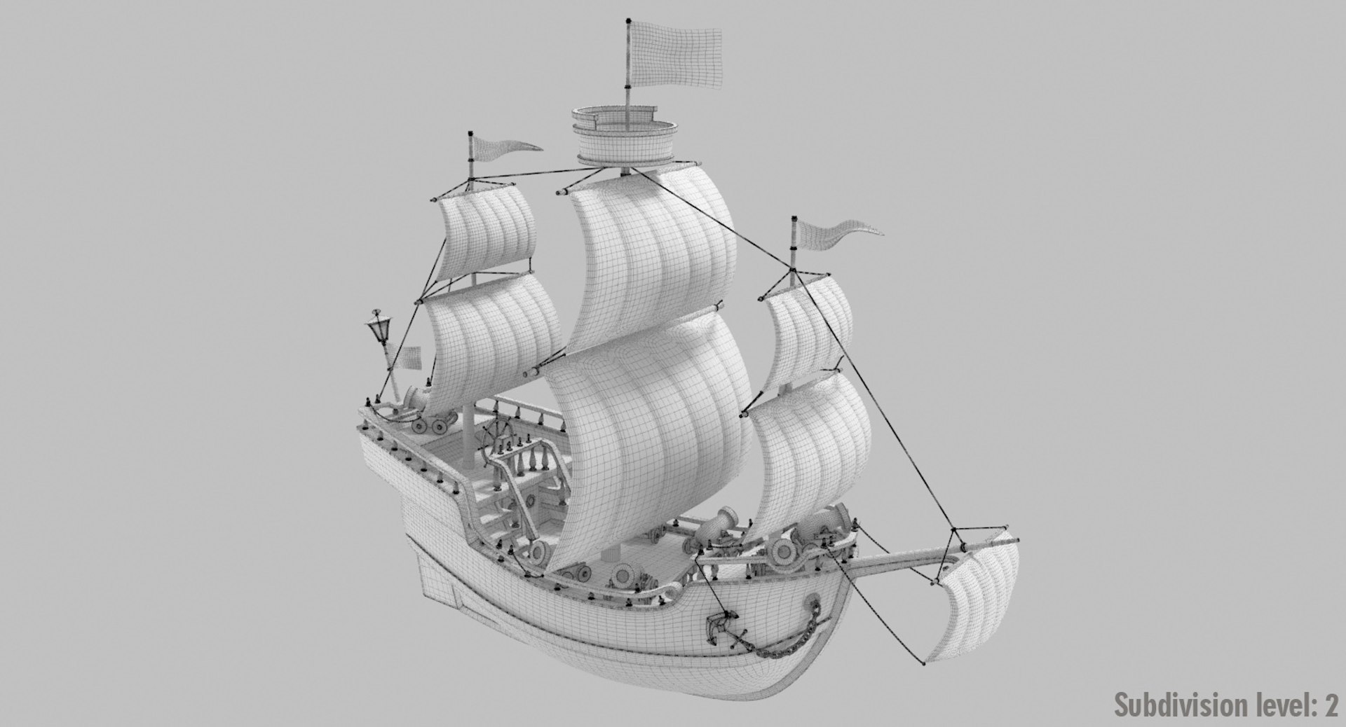 3D cartoon galleon model https://p.turbosquid.com/ts-thumb/r7/aBx37E/qN5Hgh5z/w01/jpg/1537026188/1920x1080/fit_q87/2b71c51256f4309d28d8148f1afd583e1e5b8bdb/w01.jpg