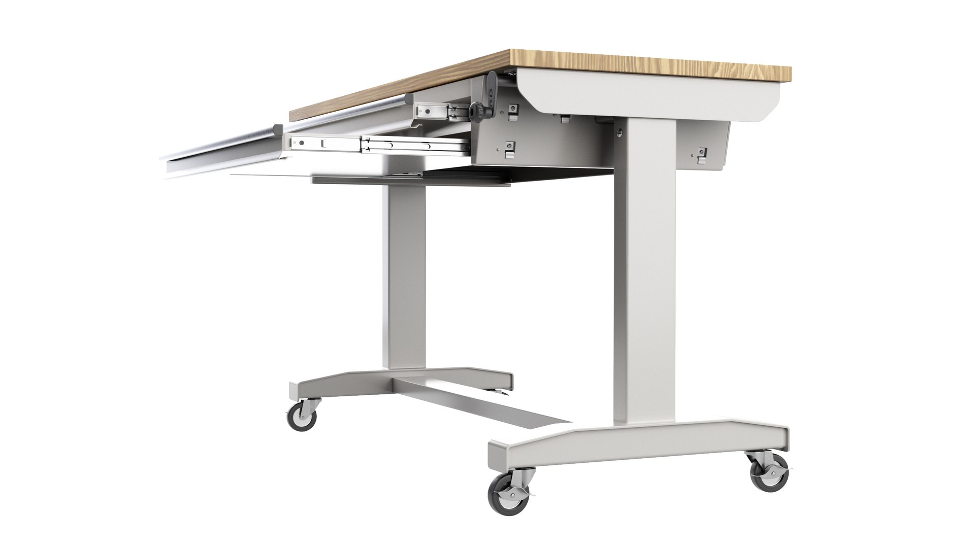 3D Raising Workbench model https://p.turbosquid.com/ts-thumb/r7/fDSh6q/tk/desk_0020/jpg/1732086672/1920x1080/fit_q87/1900ba6ce757898654811a2c2de7cbed387737f1/desk_0020.jpg