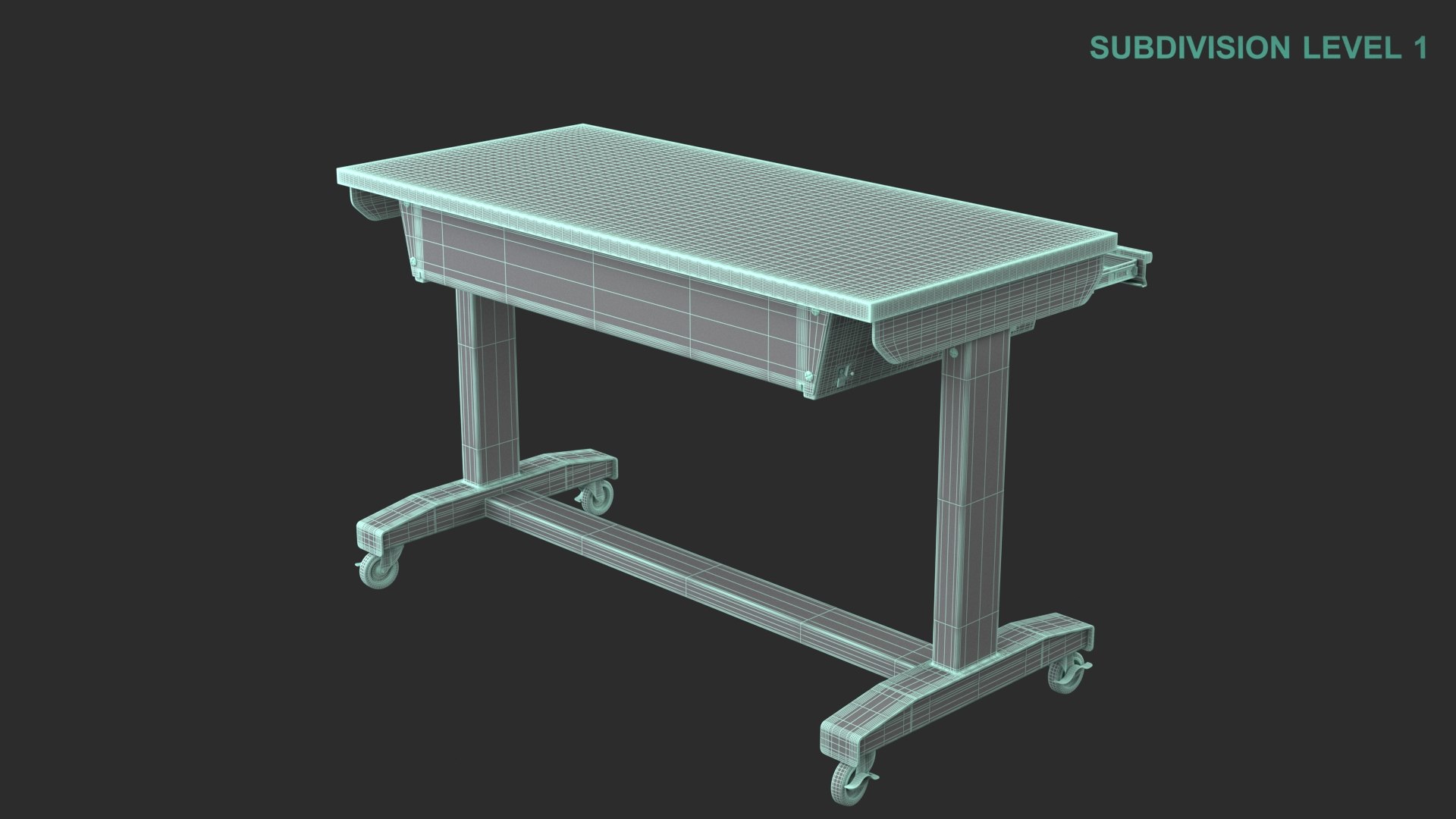 3D Raising Workbench model https://p.turbosquid.com/ts-thumb/r7/fDSh6q/vn/wireframe_0006/jpg/1732086713/1920x1080/fit_q87/e4519f070046a61661985833519ce5f848d2ee8e/wireframe_0006.jpg