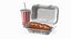 Corn Dogs mit Getränk