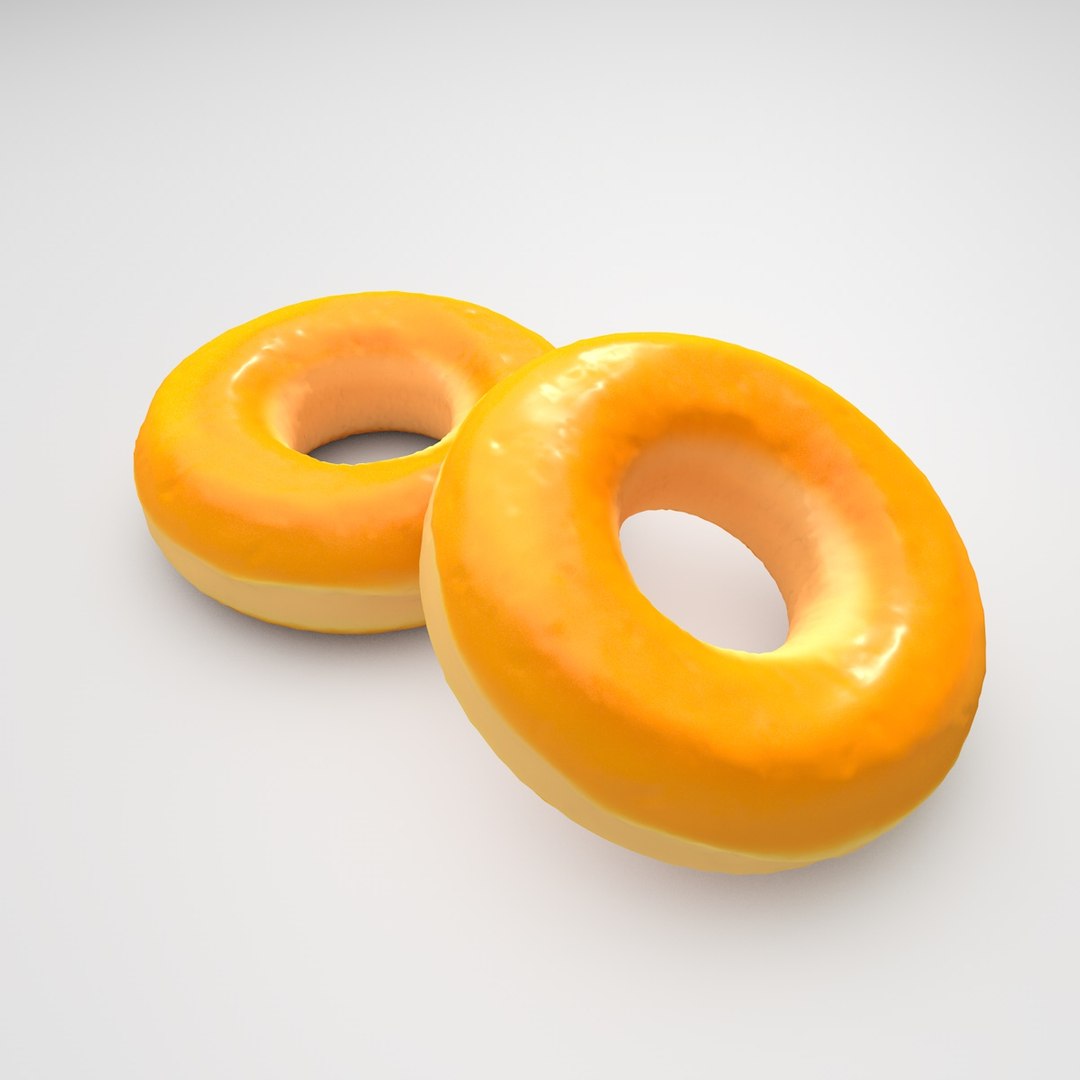 3D model donut food - TurboSquid 1584594