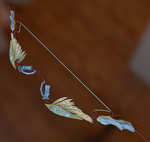 bow arrow 3D model