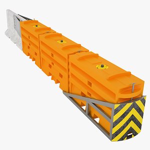 traffix sled barrier 3D model