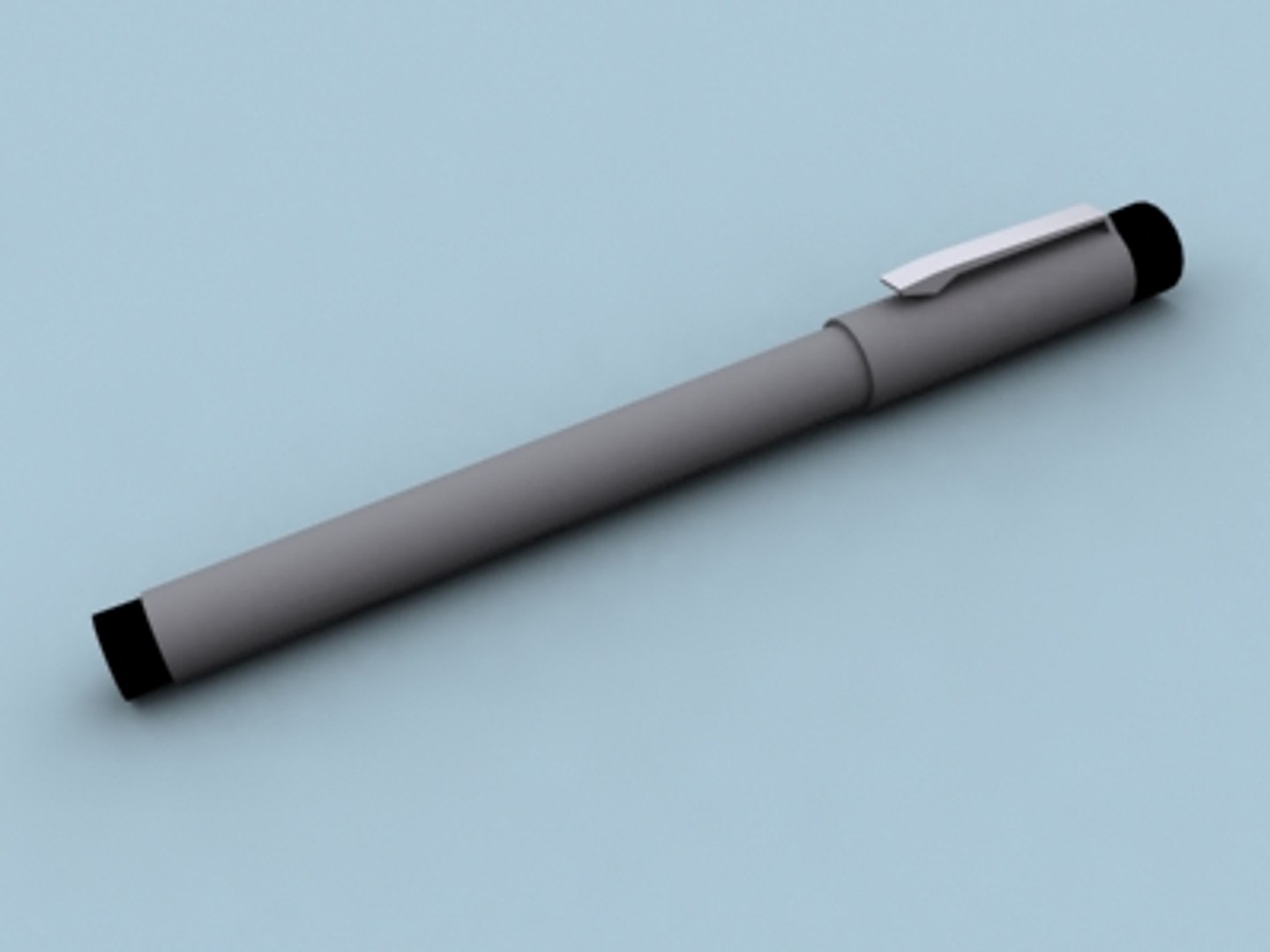free pen 3d model
