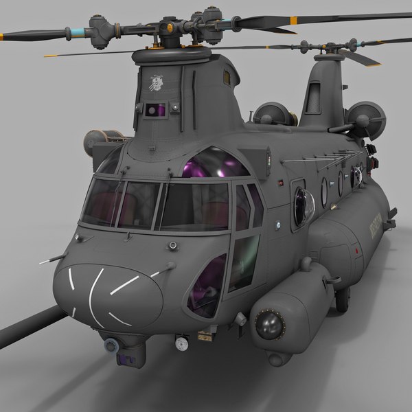 MH 47 치누크 3D 모델 - TurboSquid 837917