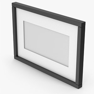 Black Picture Frame 3D model