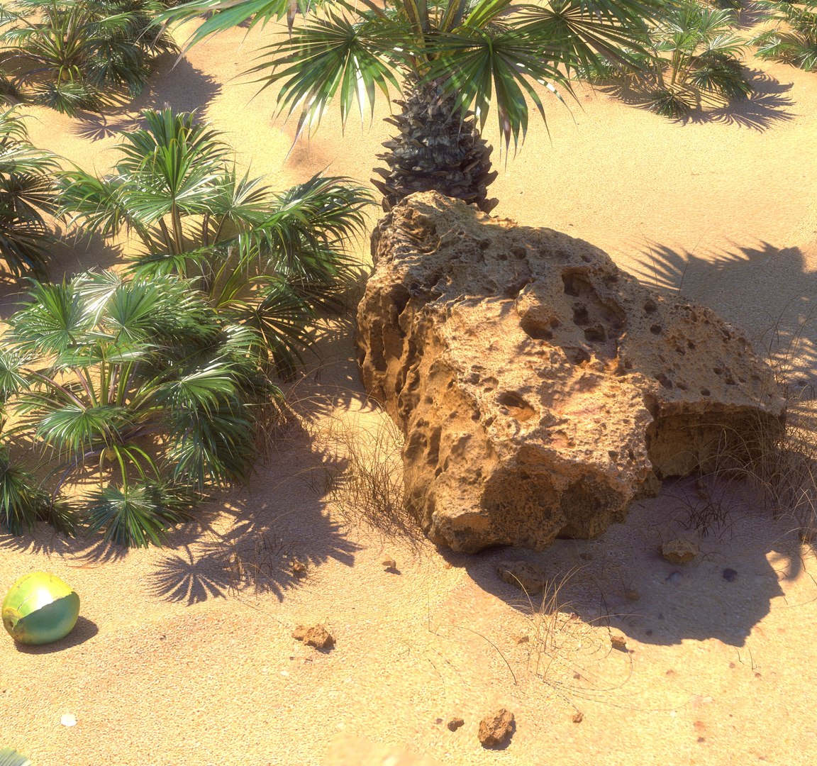 3D Model Oasis Mosque - TurboSquid 2378366