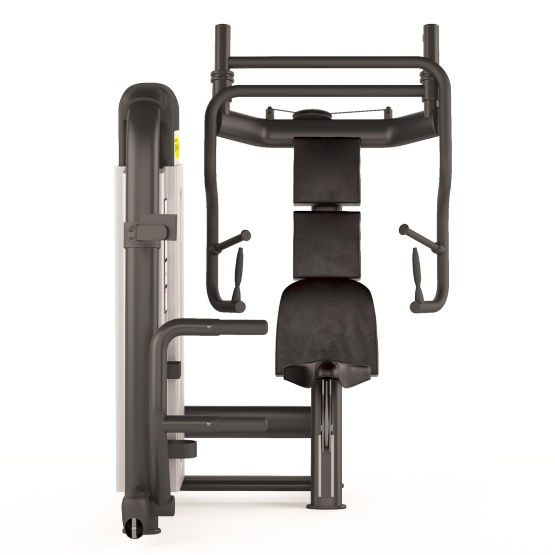 GYM Chest Exercise Machine 3D Model TurboSquid 1787366