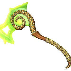3D Snake axe