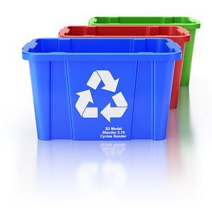 contains box 3D model