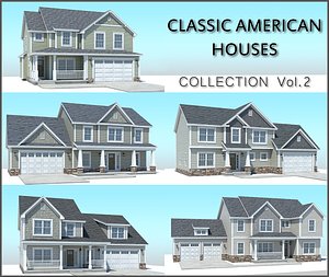 Classic American Houses Collection Vol 2