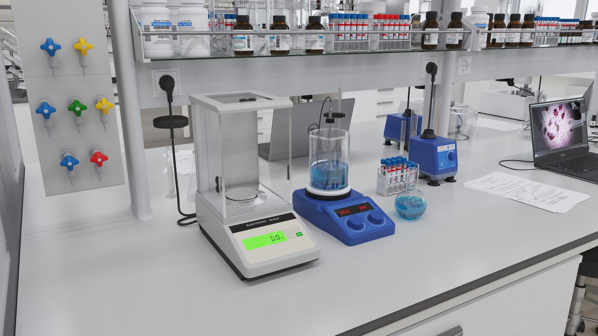 3D laboratory lab - TurboSquid 1546582