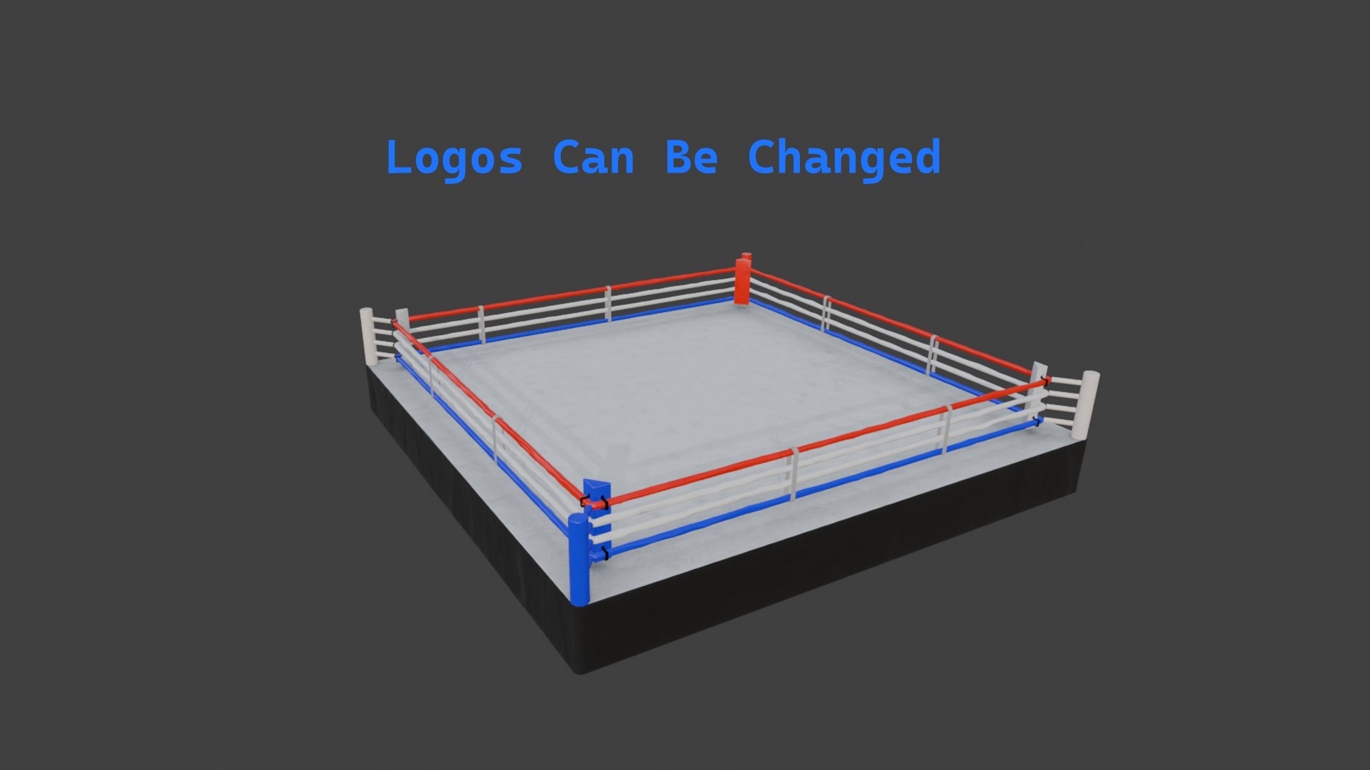 Boxing Ring Asset 3D Model - TurboSquid 2352923