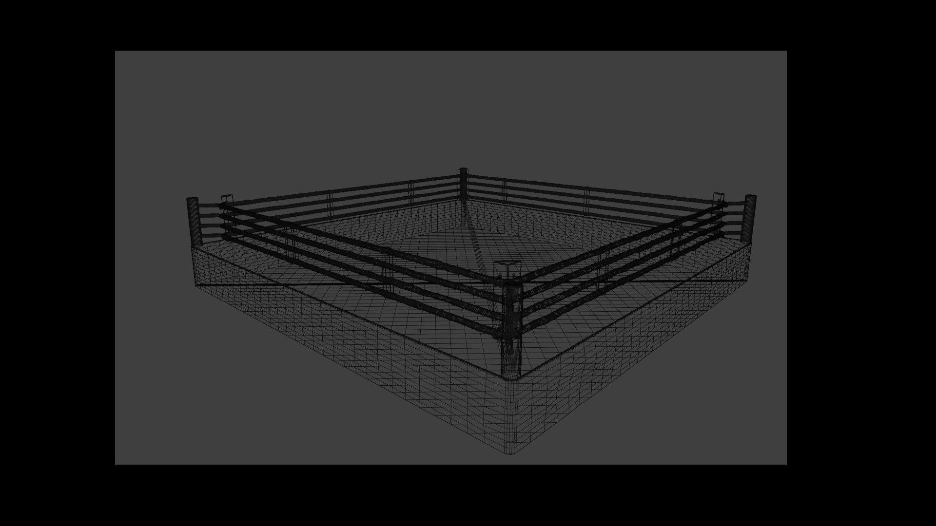 Boxing Ring Asset 3D Model - TurboSquid 2352923