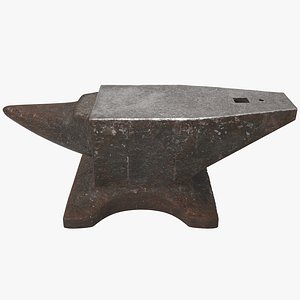3d model of anvil