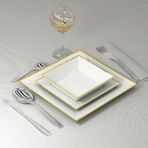 tableware table lwo